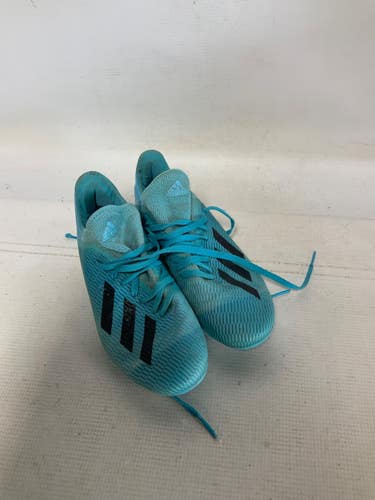 Used Adidas Soccer Cleats Carolina Blue Junior 04 11823-S000040764