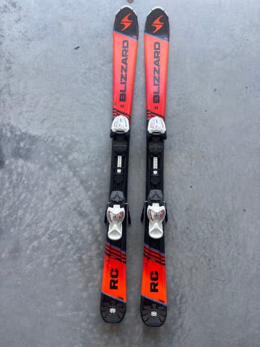 Blizzard RC 120 cm Racing Skis With IQ 4.5 Bindings (Used)