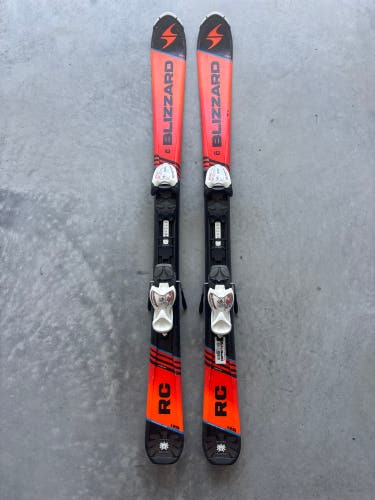 Blizzard RC 120 cm Racing Skis With IQ 4.5 Bindings (Used)