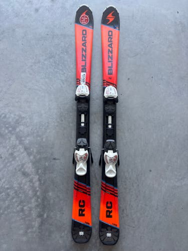 Blizzard RC 120 cm Racing Skis With IQ 4.5 Bindings (Used)