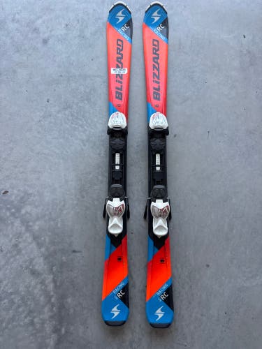 Blizzard RC 120 cm Racing Skis With IQ 7 Bindings (Used)