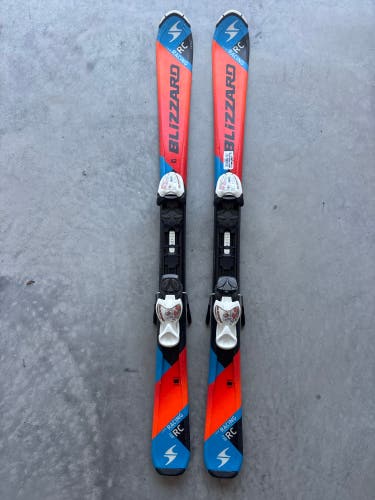 Blizzard RC 120 cm Racing Skis With IQ 4.5 Bindings (Used)