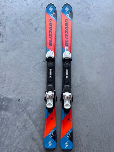 Blizzard RC 120 cm Racing Skis With IQ 4.5 Bindings (Used)