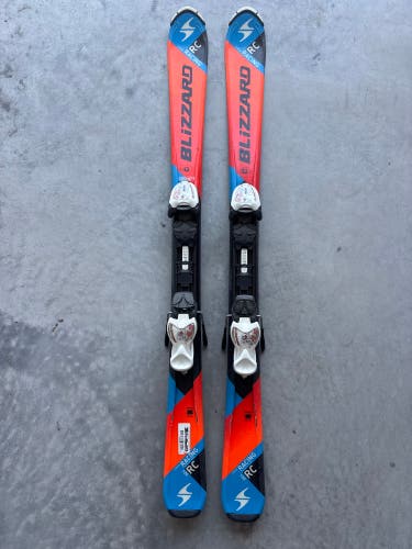 Blizzard RC 120 cm Racing Skis With IQ 4.5 Bindings (Used)