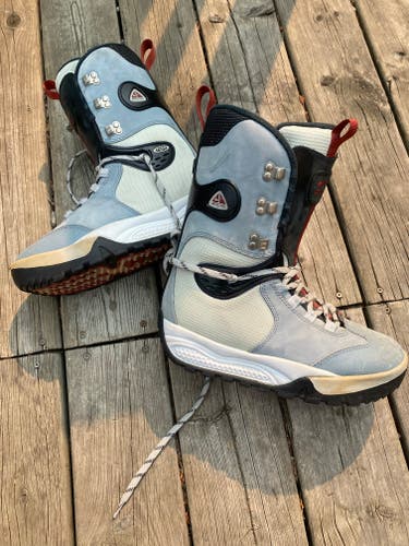 Men's Size M 9.0 (W 10.0) Nike ACG Zoom Kaiju Snowboard Boots (Used)