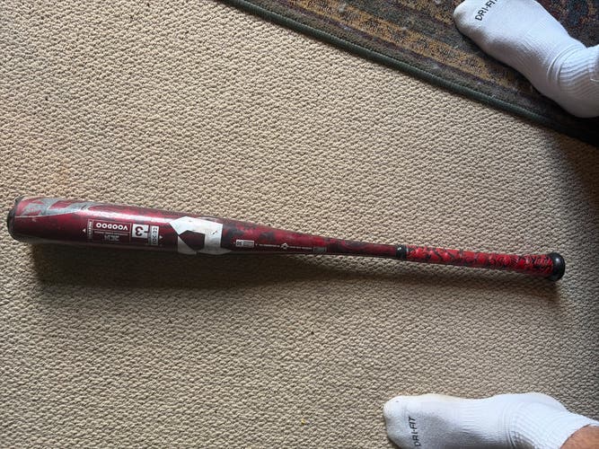 2022 DeMarini Voodoo One Alloy BBCOR Certified Bat (-3) 29 oz 32" (Used)