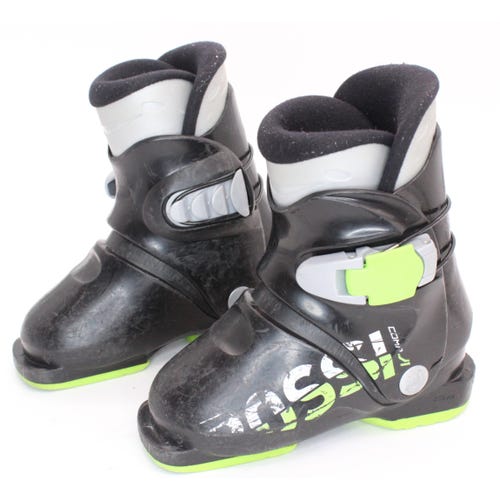 Rossignol Comp J Kids Ski Boots - Size 11.5 / Mondo 17.5 Used