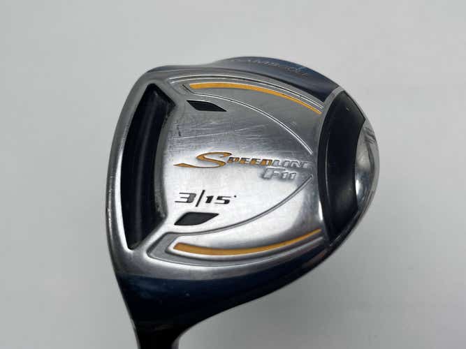 LEFTY Adams Speedline F11 Stainless Steel 3 Fairway 15* Voodoo SVS7 Stiff LH