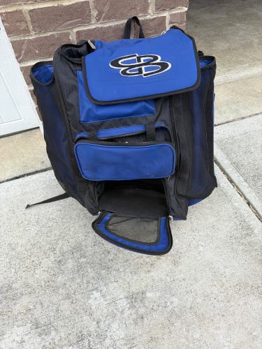 Blue Large/Extra Large Boombah Backpack (Used)