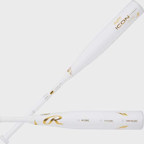 2024 Rawlings Icon Composite USSSA Certified Bat (-8) 24 oz 32" (Used)
