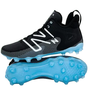 Black New Balance Freeze 4.0 Lacrosse Cleats (Used) - M6.5/W8