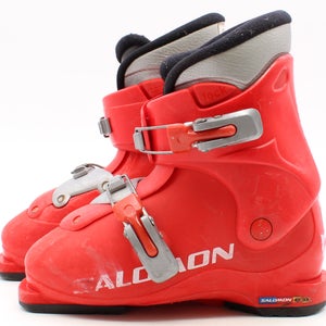 Salomon Performa T2 Kids Ski Boots - Size 3 / Mondo 21 Used