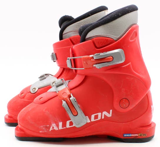 Salomon Performa T2 Kids Ski Boots - Size 3 / Mondo 21 Used