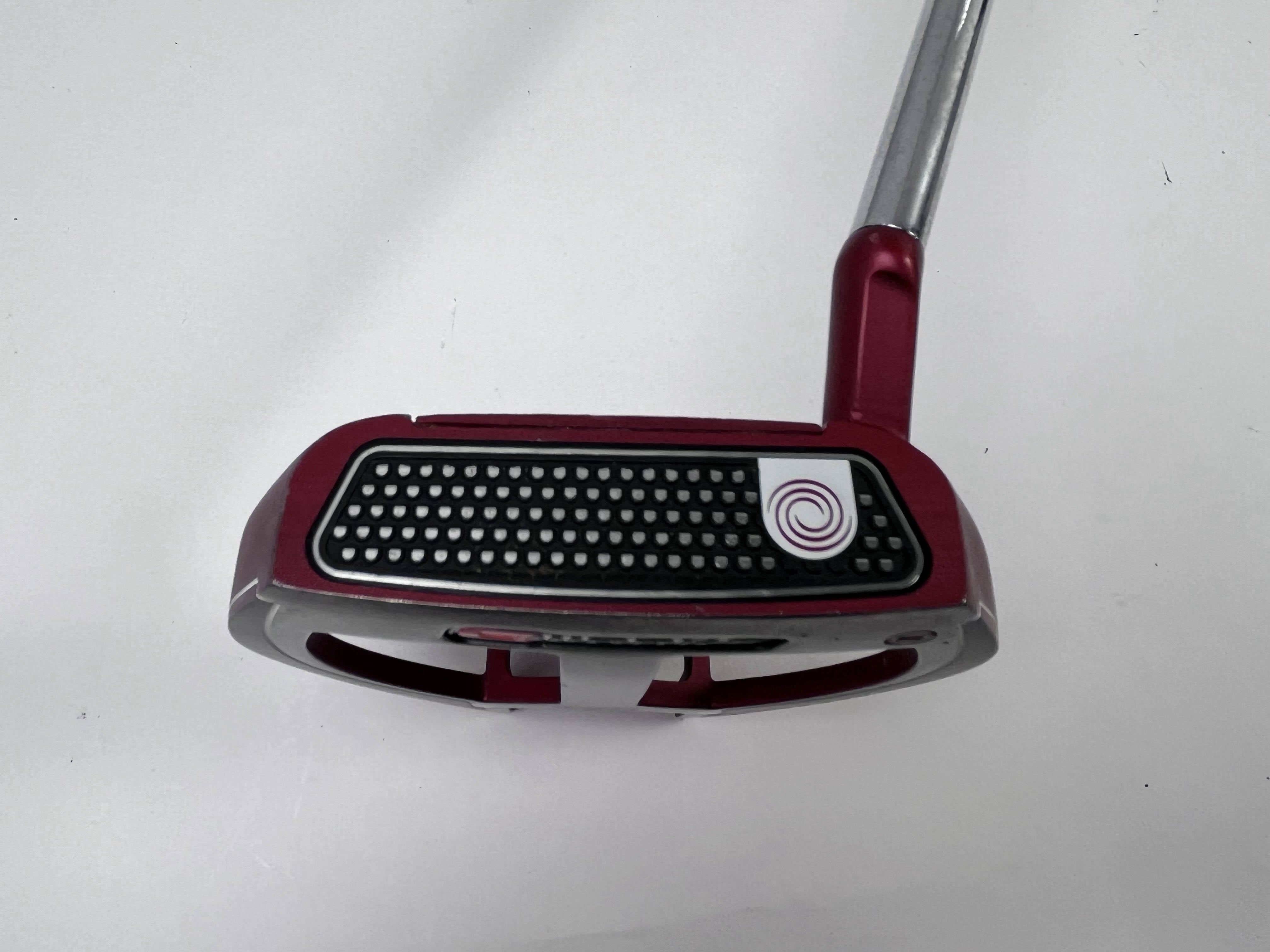 Odyssey O-Works Red 2-Ball Fang Putter 34.5