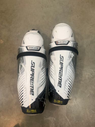 Senior Bauer Supreme S170 15" Shin Pads (Used)