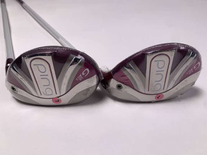 Ping G LE 2 4 & 5 Hybrid Set 22* 25* ULT240 Ladies RH Undersize Grips NEW