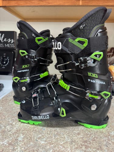 305 MP Dalbello Panterra 100 Downhill Ski Boots Medium Flex 30 300 30.5