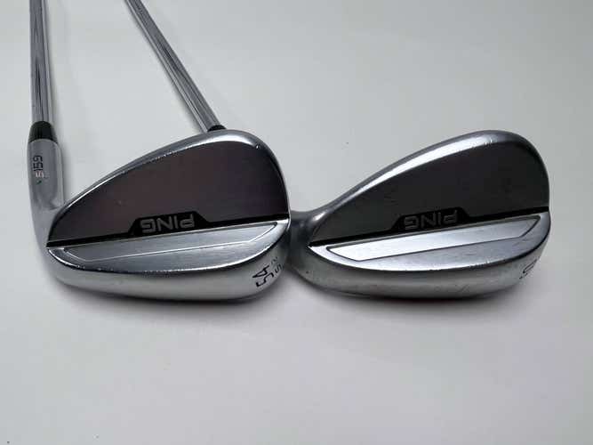 Ping s159 Chrome Wedge Set 54* 12 | 60* 10 Black Dot DG S300 Stiff RH +1''