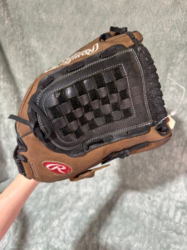 Brown Rawlings The Mark of a Pro RH Pitcher's Baseball Glove 14" (Used)