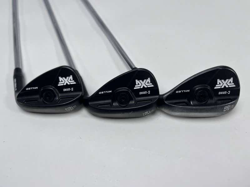 PXG Sugar Daddy III Milled Black Wedge Set 50*10 | 54*10 | 58*7 DG