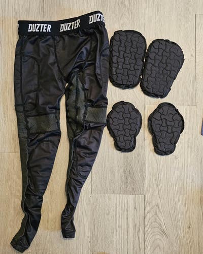 (Used) Duzter Pro Wall Youth Compression Pants for Goalies Youth XS