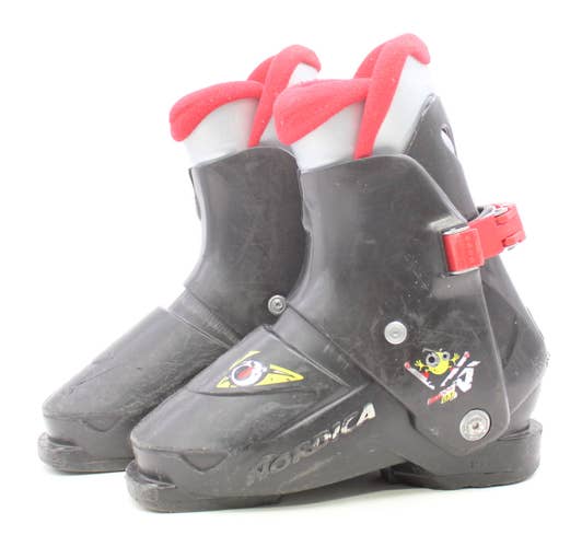 Nordica Super 0.1 Kids Ski Boots - Size 2.5 / Mondo 20.5 Used