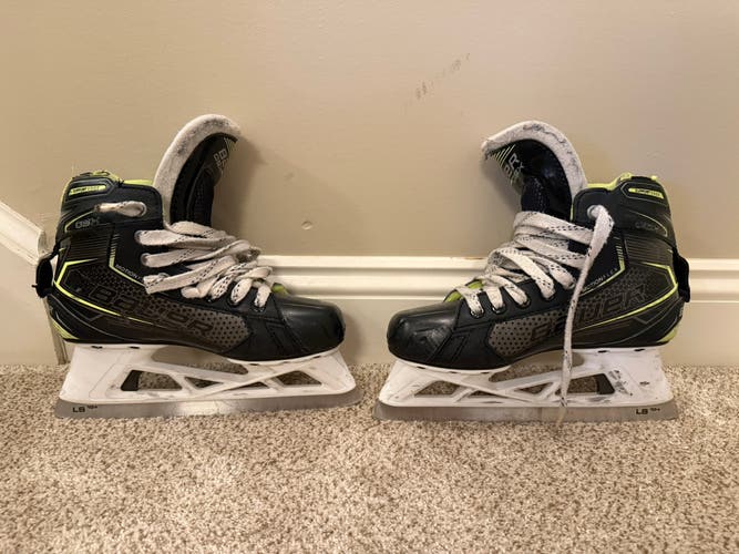 2021 Bauer GSX Hockey Goalie Skates Regular Width Size 4 (Used)