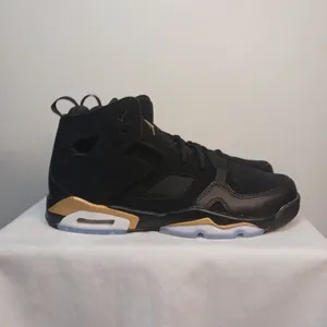 Youth NIKE Air Jordan Flight Club 91' Black / Gold (DM1685 007) SZ 7Y (New)