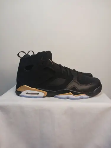 Youth NIKE Air Jordan Flight Club 91' Black / Gold (DM1685 007) SZ 7Y (New)