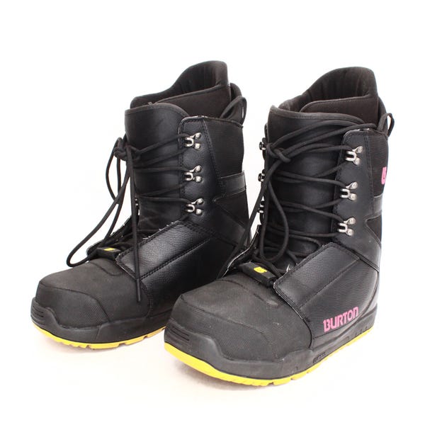 burton boots snowboard progression Black/Red Mens Used 10.5 Lightweight outsole with EVA cushioning Burton Men's Progression BOA Snowboard
