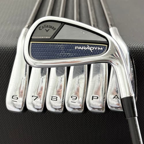 CALLAWAY PARADYM IRON SET 5-A