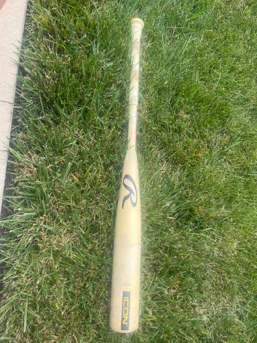 2025 Rawlings Icon Composite BBCOR Certified Bat (-3) 29 oz 32" (Used)