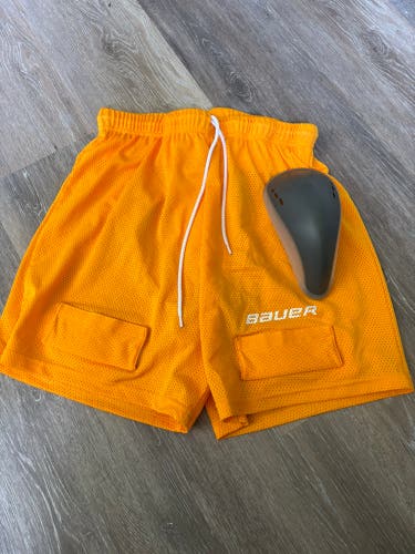 Bauer Jock Shorts with cup like new size M