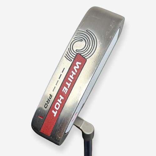 Odyssey White Hot Pro 1 Putter Right Handed Steel Shaft 34.5” W/ Headcover