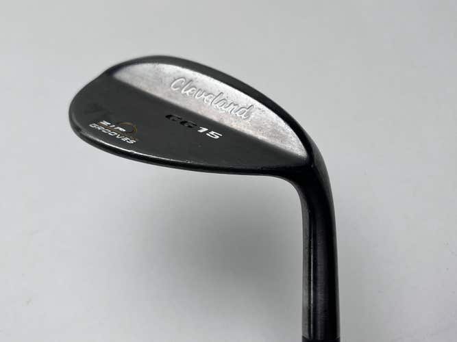 Cleveland CG15 Black Pearl Wedge 56* 14 Bounce SteelFiber i95 Regular Mens RH