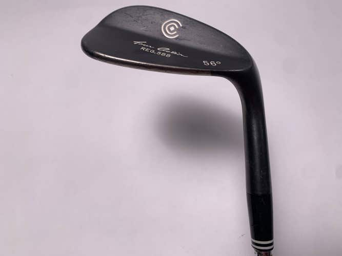 Cleveland 588 Black Melonite Sand Wedge SW 56* Dynamic Gold Steel Mens RH