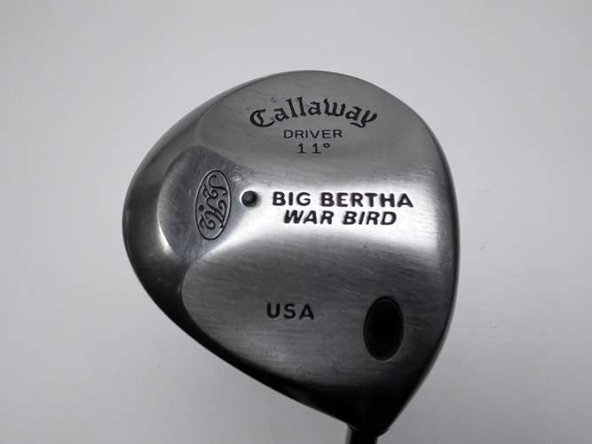 Callaway Big Bertha Warbird Driver 11* RCH 90 Regular Graphite Mens RH