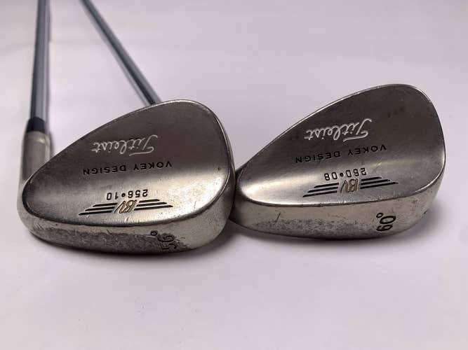 Titleist Vokey Chrome 200 Wedge Set 56* 10 60* 8 True Temper Dynamic Gold Steel