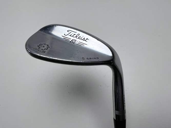 Titleist Vokey SM5 Tour Chrome Wedge 60* 7 Bounce S-Grind Wedge Steel Mens RH