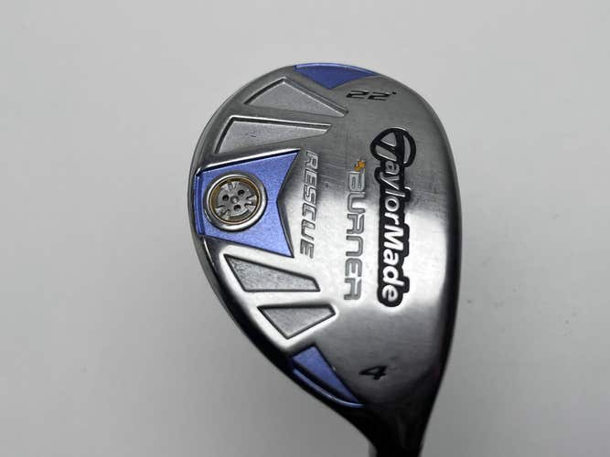 TaylorMade Burner Rescue 4 Hybrid 22* REAX SuperFast 50g Ladies RH