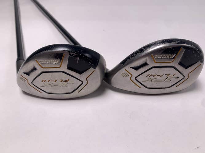 Mizuno JPX Fli Hi 2014 5 & 6 Hybrid Set 25* 28* Orochi RL 60g Regular Light  RH