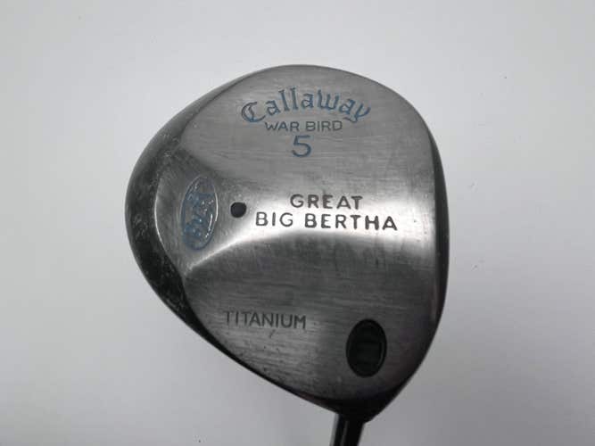 Callaway Big Bertha Warbird 5 Fairway Wood 18* Ladies Gems Ladies RH