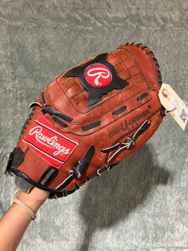 Brown Rawlings RPT RH Pitcher's Baseball Glove 13" (Used)