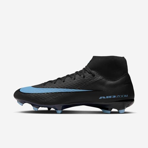 Unisex Size M 4.5 (W 5.5) Nike Zoom Superfly 10 Academy FG/MG Soccer Cleats FQ1456-001 black blue