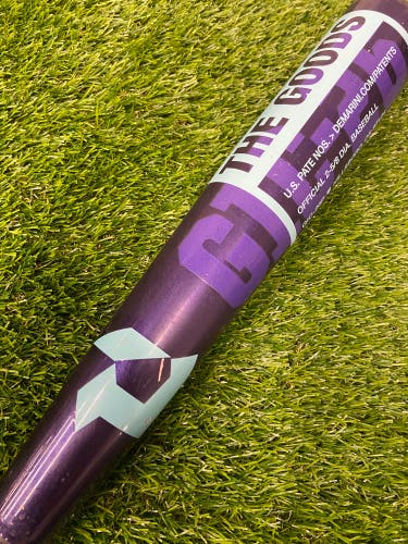DeMarini The Goods Hybrid Royal Purple BBCOR Bat 2026 (-3)