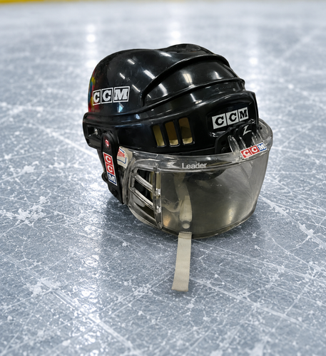 CCM HT2 Helmet with Z leader visor medium black