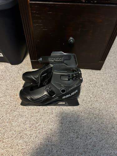 2024 Bauer Konekt 2 Hockey Goalie Skates Regular Width Pro Stock 9 (Used)
