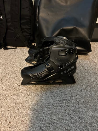 2024 Bauer Konekt 2 Hockey Goalie Skates Regular Width Pro Stock 9 (Used)