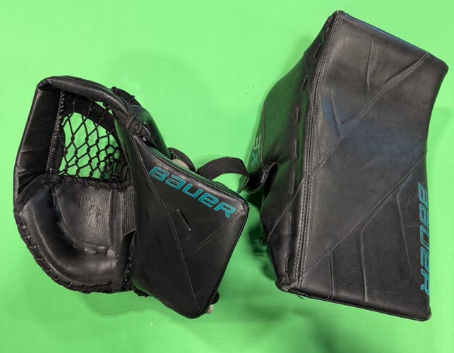 Bauer Vapor 3X Goalie Glove & Blocker Set Full Right | Intermediate