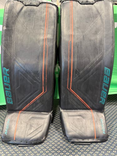 Bauer Supreme Mach Goalie Leg Pads | 32+1" Senior XS